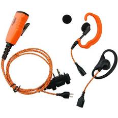 Peltor pro iii Icom ProEquip PRO-U610LS/LA Orange Tygkabel, 3-i-1