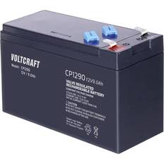 12v 9ah agm Voltcraft CE12V/9Ah VC-12668685 Blybatteri 12 V 9 Ah Bly AGM (B x H x D) 151 x 100 x 65 mm Stickkontakt 6.35 mm Underhållsfri