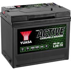 Batteri 70ah Yuasa Batteri Fritid 70Ah 269X174X225