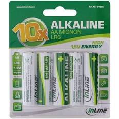 01296, Engangsbatteri, AA, Alkaline, [Levering: 6-14 dage]