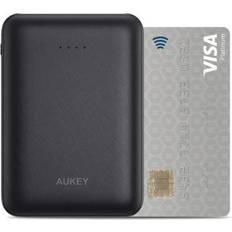 Aukey Powerbanks Batterier & Opladere Aukey PB-N66 Lithium Polymer (LiPo) 10000 mAh Black