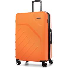 Orange Suitcases Swiss Mobility LGA Collection Case Luggage