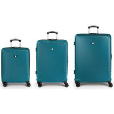 Turquoise Ensembles de valises Gabol Vienna 4-Rollen Kofferset 3tlg.