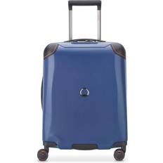 Delsey Cabin Bags Delsey Paris Cactus 4 Roll Cabin Trolley Slim Line 55 cm Blue
