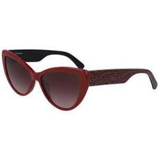Solglasögon Longchamp LO663S 726 Solglasögon Plast Röd Brun