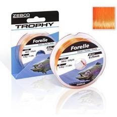 Zebco Trophy Trout Monofilament 300 Orange 0.200 mm