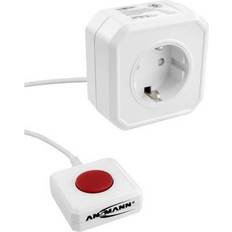 1260-0002 Energy-saving power strip White PG connector 1 pc(s)