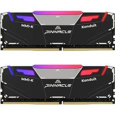 64gb cl18 TIMETEC Pinnacle Konduit RGB 64GB KIT (2x32GB) DDR4 3600MHz PC4-28800 CL18-22-22-42 XMP2.0 Overclocking 1.35V Kompatibel für AMD und Intel Desktop Gaming PC Speichermodul RAM – Schwarz