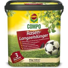 Pflanzennahrung & Dünger Compo Rasen-Langzeitdünger 8