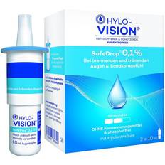 Kontaktlinsenzubehör OmniVision HYLO-VISION SafeDrop 0,1% Augentropfen