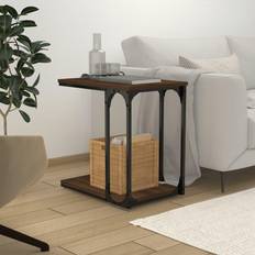 vidaXL Side Brown Oak 50 x 35 x 52 cm Coffee Table