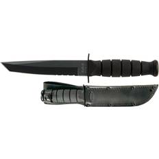 Ka-Bar Tanto Fixed 5.25 Combo Blade Kraton Jagtkniv