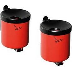 Aschenbecher TKG 2 Rondo junior Wandaschenbecher rot