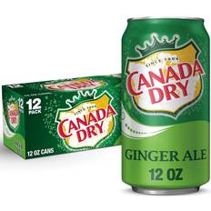 Canada Dry Dry Ginger Ale Soda, 12 340g 12Pacco