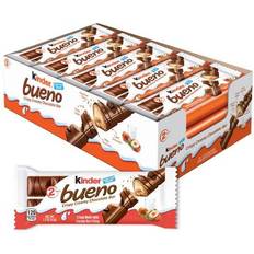 Kinder Confectionery & Cookies Kinder Bueno Crispy Creamy Chocolate Bar, 20/Pack