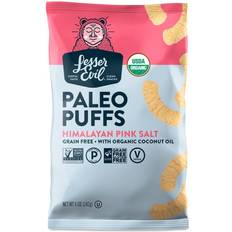 LesserEvil Organic Paleo Puffs Gluten Free Himalayan Salt