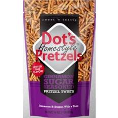 Candies Dot Homestyle Pretzels Cinnamon Sugar Seasoned Pretzel Twists