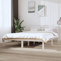 vidaXL Bed Frame White