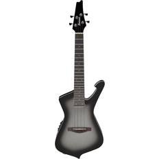 Gris Ukeleles Ibanez UICT100-MGS Metallic Gray Sunburst Ukelele tenor