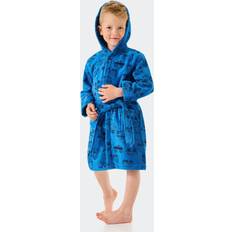 Morgenmäntel Schiesser Jungen Bademantel, Blau