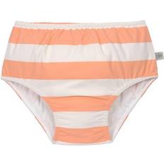 Fille Couches de bain Lässig Windelbadehose BLOCKSTRIPES in milky/peach