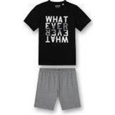 Sanetta pojkar pyjamas set, Supersvart, 128