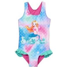 Playshoes Girls Swimsuit - Pink/Blue