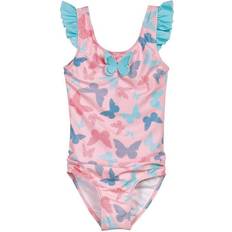 Playshoes UV-bescherming Badpak Vlinders - Roze/Lichtroze