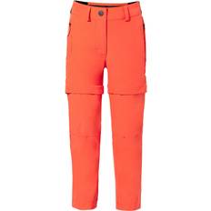 Orange Hosen Vaude SLIM FIT Zipphose Kinder