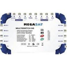 Megasat Multiswitch 9/8 Commutateurs Multiples De Signal Terrestre/Satellite