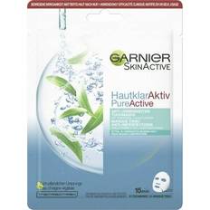 Öle Gesichtsmasken Garnier Skin Active Skin Active Hautklar Tuchmaske Teebaumöl Tuchmaske