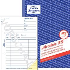 Rosa Etiketten AVERY Zweckform Lieferschein 721 DIN A5 3x50Blatt