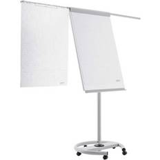 Beige Tableaux d'affichage Magnetoplan Flipchart Schreibfläche B680xH1065 mm Creme/Lichtgrau Fahrbar