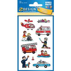 Multikleur Labels Avery Z-Design Kids Stickers 3 Vel