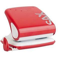 Sax 418 Hole Punch 25-Sheet Red ISAX418-04