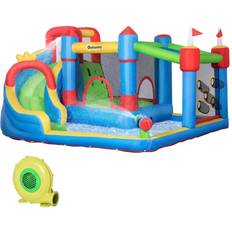 Bounce 3 in 1 OutSunny Inflatable Bounce Castle
