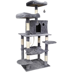 FoxHunter Multi-Level Cat Tree Indoor 59inch