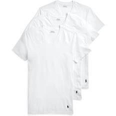 Ralph lauren t shirts 3 pack Polo Ralph Lauren Slim V-Neck Undershirt 3-pack - White