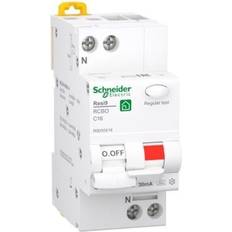 Resi9 xp kombiafbryder Schneider Electric Resi9 Xp combiAutomatsikring C 16A 1p n 30ma