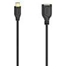 Usb otg kabel Hama Flexi-Slim USB-C-OTG-Kabel, 0.15