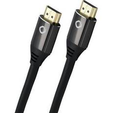 Oehlbach HDMI Cable HDMI-A plug, HDMI-A plug 0.75 Ultra plated connectors