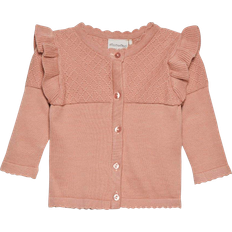 Minymo Cardigan Mahogany Rose