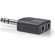 Nedis Stereo Audio Adapter 6.35 mm 10 Stück