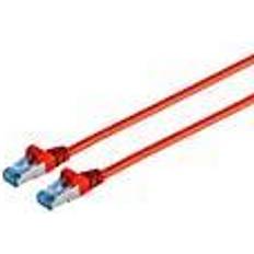 Kabler Shiverpeaks Patchkabel Cat6a RJ45 S/FTP 3m red