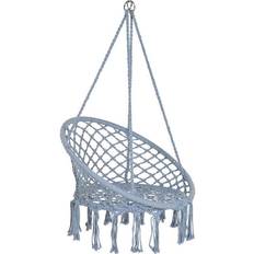 Hamac Dkd Home Decor Hamac Bleu Ciel 80 x 63 x 128 cm