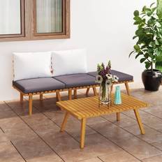 vidaXL dynor 4 Loungeset
