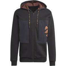 Adidas Essentials BrandLove Fleece Full-Zip Hoodie