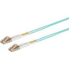 Monoprice OM4 Fiber Optic Cable 15 Meter