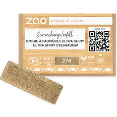 The Vegan Society Ögonskuggor ZAO Refill Rectangle Eye Shadow 274 Ultra Pearly Brown Bronze
