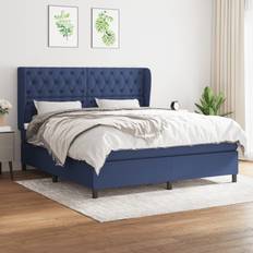 vidaXL Fabric Boxspringbett